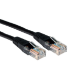 Target RJ45 (M) to RJ45 (M) CAT5e 3m Black OEM Moulded Boot Copper UTP Network Cable