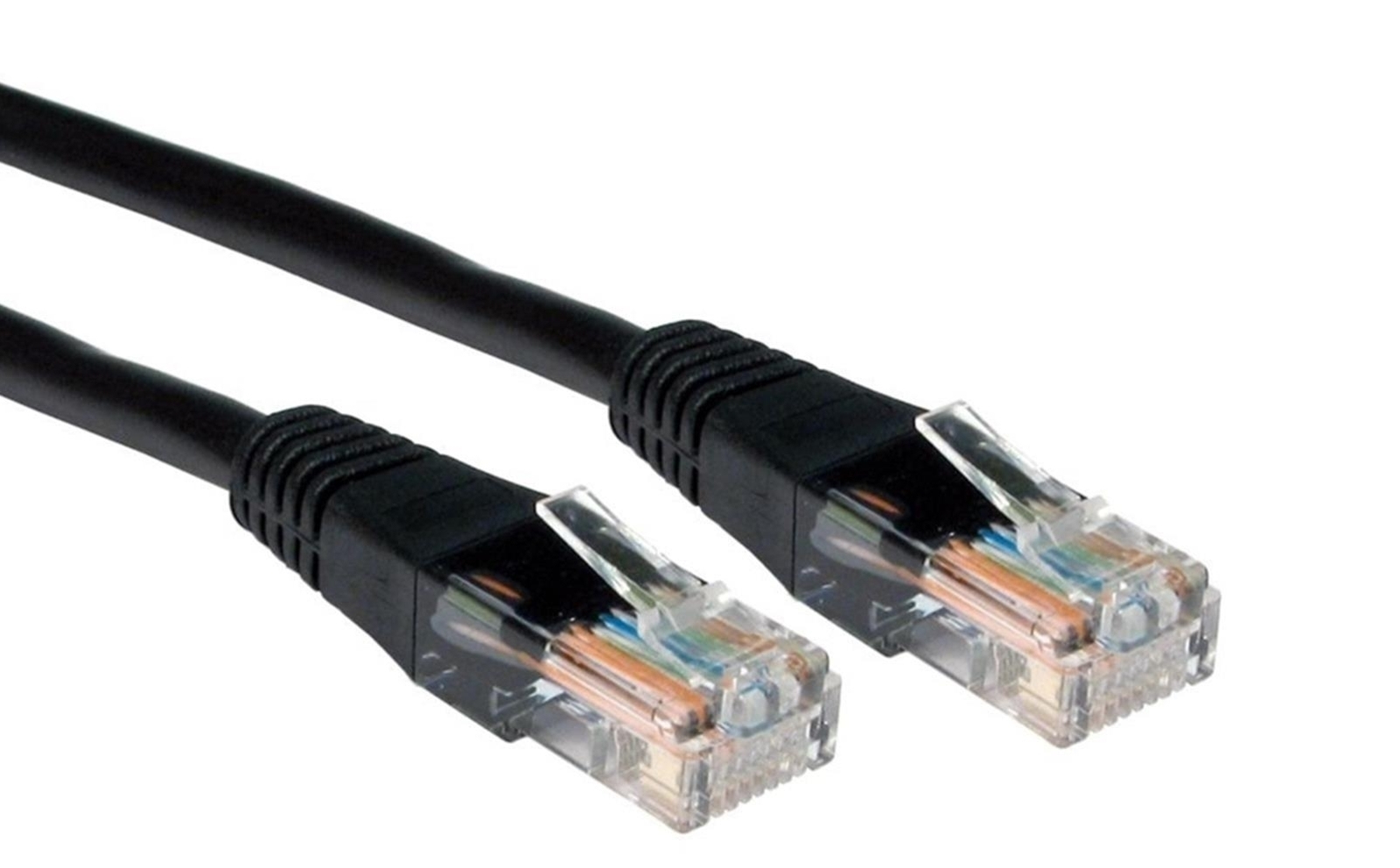 Photos - Cable (video, audio, USB) Target RJ45 (M) to RJ45 (M) CAT5e 3m Black OEM Moulded Boot Copper UTP URT 