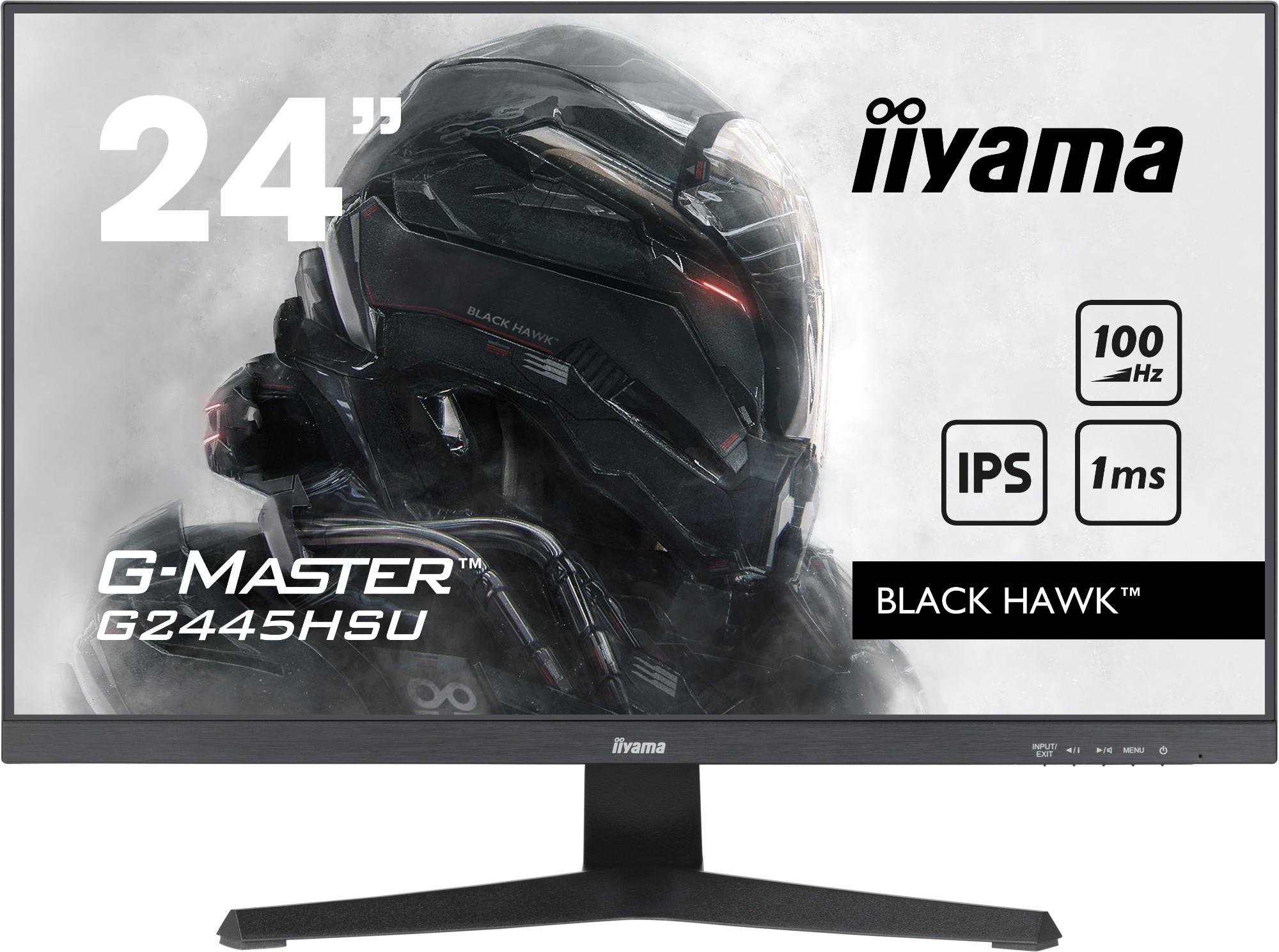 G2445HSU-B1 IiYAMA G-MASTER computer monitor 61 cm (24') 1920 x 1080 pixels Full HD LED Black
