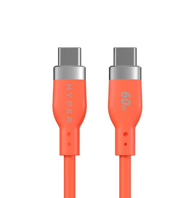 HYPER HJ FLEX USB-C CABLE ORANGE