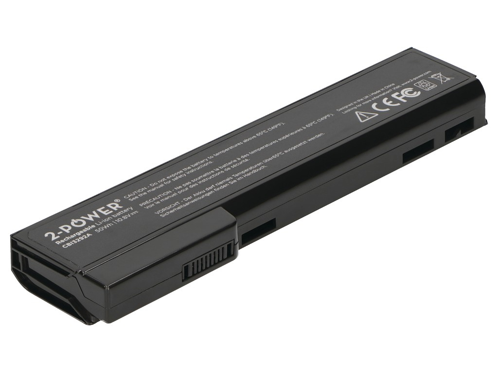 Image of 2-Power 10.8v, 6 cell, 57Wh Laptop Battery - replaces HSTNN-LB2F