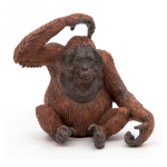 Papo Wild Animal Kingdom Orangutan Toy Figure, Three Years or Above, Orange (50120)