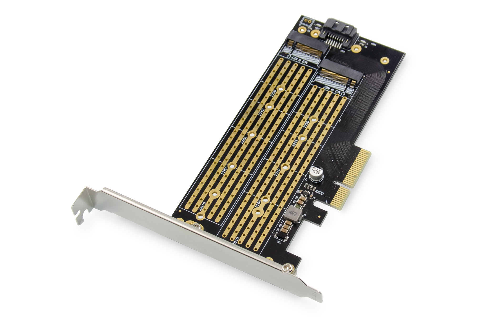 Image of Digitus M.2 NGFF / NMVe SSD PCI Express 3.0 (x4) Add-On Card