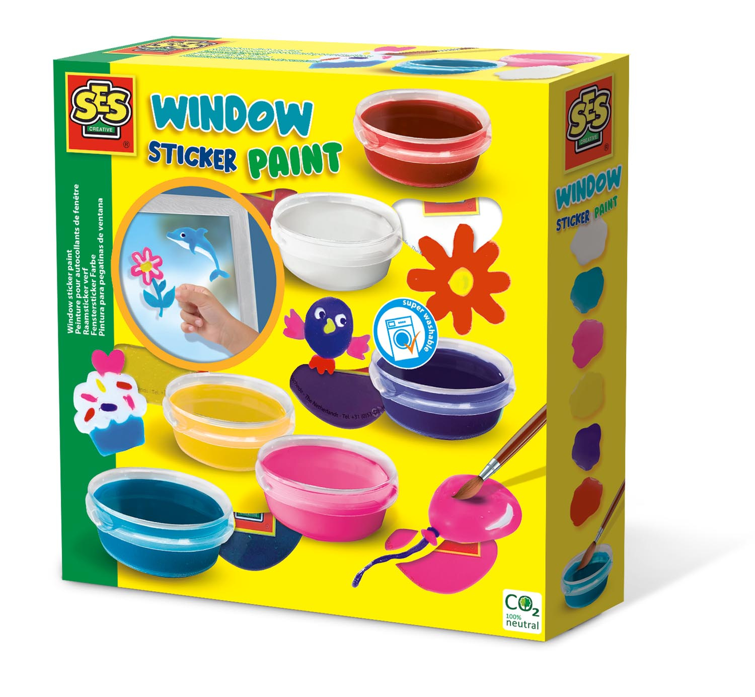 SES Creative Window sticker paint