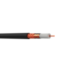 Webro 590001E-BLK-100 coaxial cable 100 m No Black