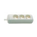 Brennenstuhl Eco-Line power extension 3 m 3 AC outlet(s) White