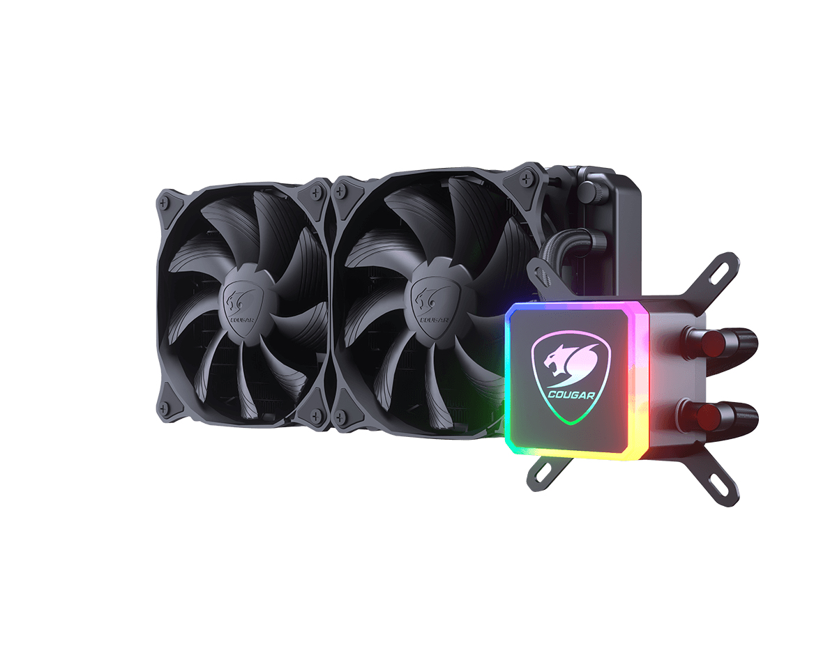 COUGAR Gaming Aqua 240 Processor All-in-one liquid cooler Black 1 pc(s