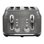 Rangemaster RMCL4S201GY toaster 6 4 slice(s) 3900 W Grey