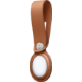 Apple AirTag Leather Loop - Saddle Brown