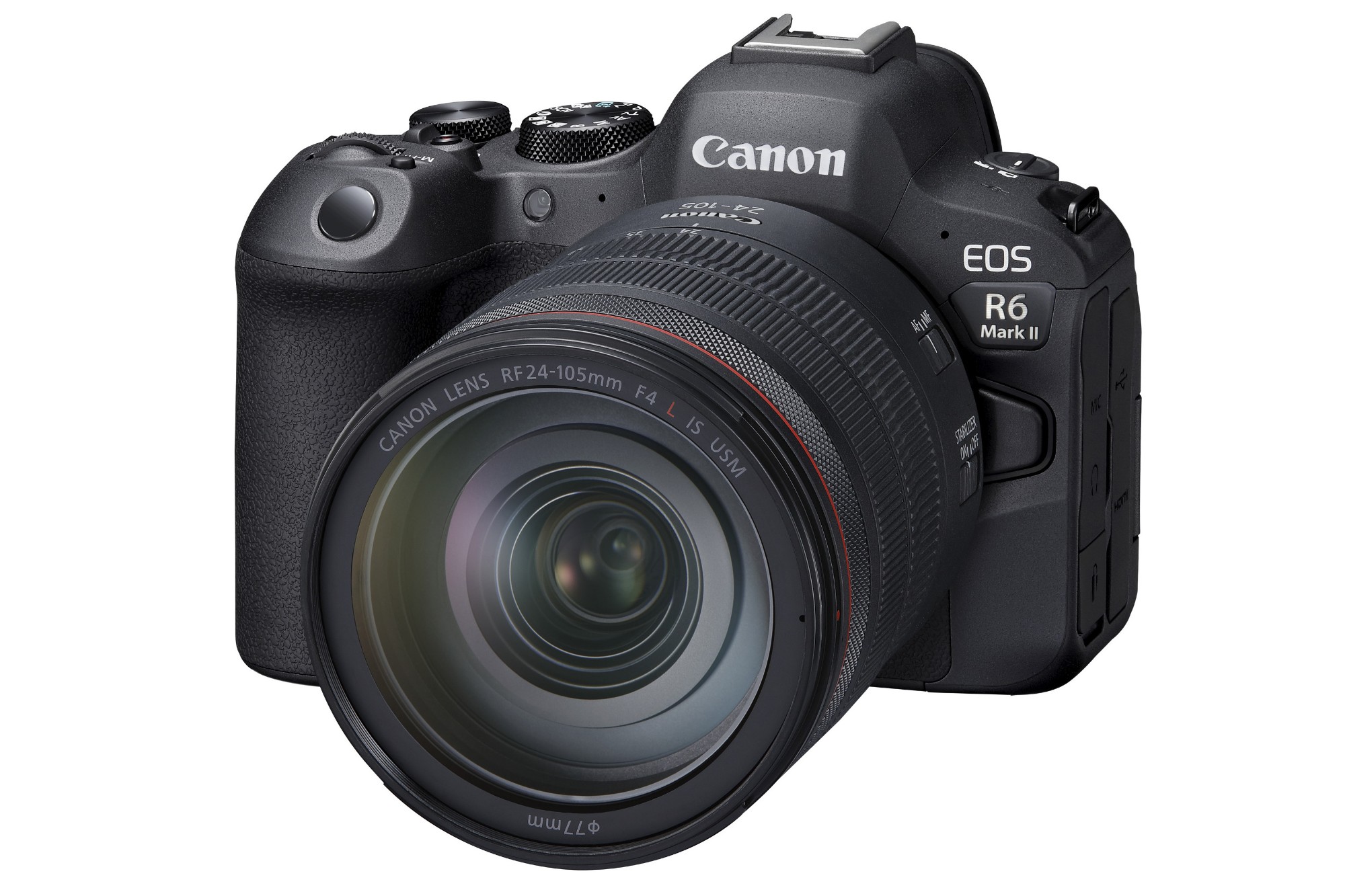 Canon EOS R6 Mark II Full Frame Mirrorless Camera RF 24-105 F4L IS USM ...