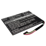 CoreParts TABX-BAT-AUF101SL reserve-onderdeel & accessoire voor tablets Batterij/Accu