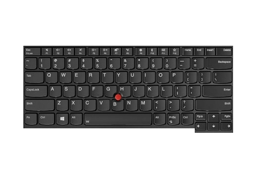 Image of Lenovo 01AX416 notebook spare part Keyboard