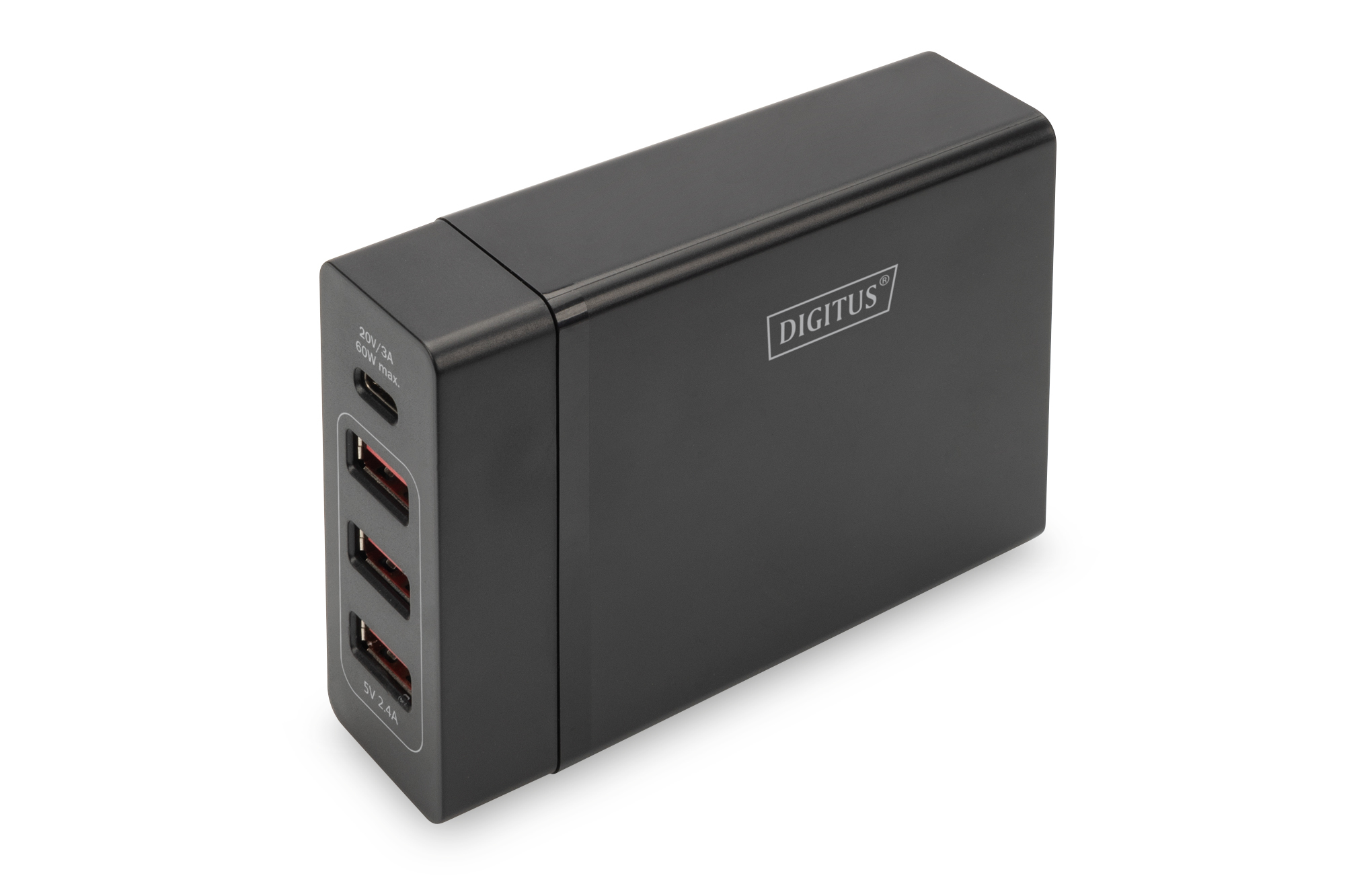 Image of Digitus 4-Port Universal USB Charging Adapter, USB Type-C