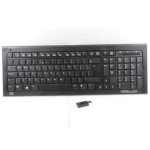 HP 579710-061 keyboard RF Wireless QWERTY Italian Black