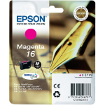 Epson C13T16234010/16 Ink cartridge magenta, 165 pages 3.1ml for Epson WF 2010/2660/2750