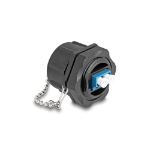 DeLOCK 87886 glasvezeladapter LC/LC 1 stuk(s) Zwart, Blauw