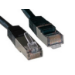 Microconnect STP 1m CAT6 LSZH networking cable Black F/UTP (FTP)