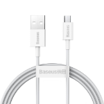 Baseus CAMYS-02 mobile phone cable White 1 m USB A Micro-USB B