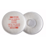 3M P3 Filter Pairs Bayonet Fitting System White 2135 (Pack of 20)