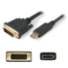 AddOn Networks DISPLAYPORT2DVI6F video cable adapter 71.7" (1.82 m) DisplayPort DVI Black