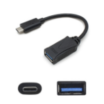 AddOn Networks USB 3.1 (C) - USB 3.0 (A), 0.17m USB cable 6.69" (0.17 m) USB 3.2 Gen 1 (3.1 Gen 1) USB C USB A Black