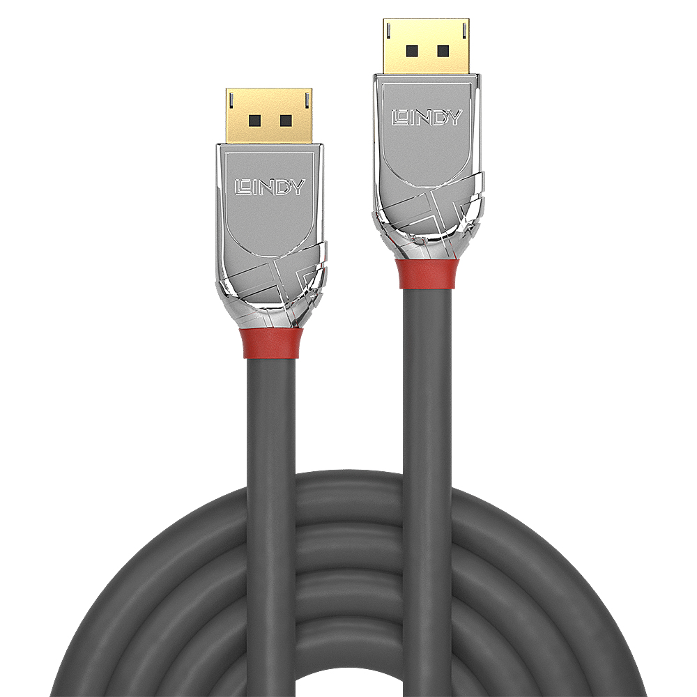 Lindy 36302 DisplayPort-kabel 2 m Grå