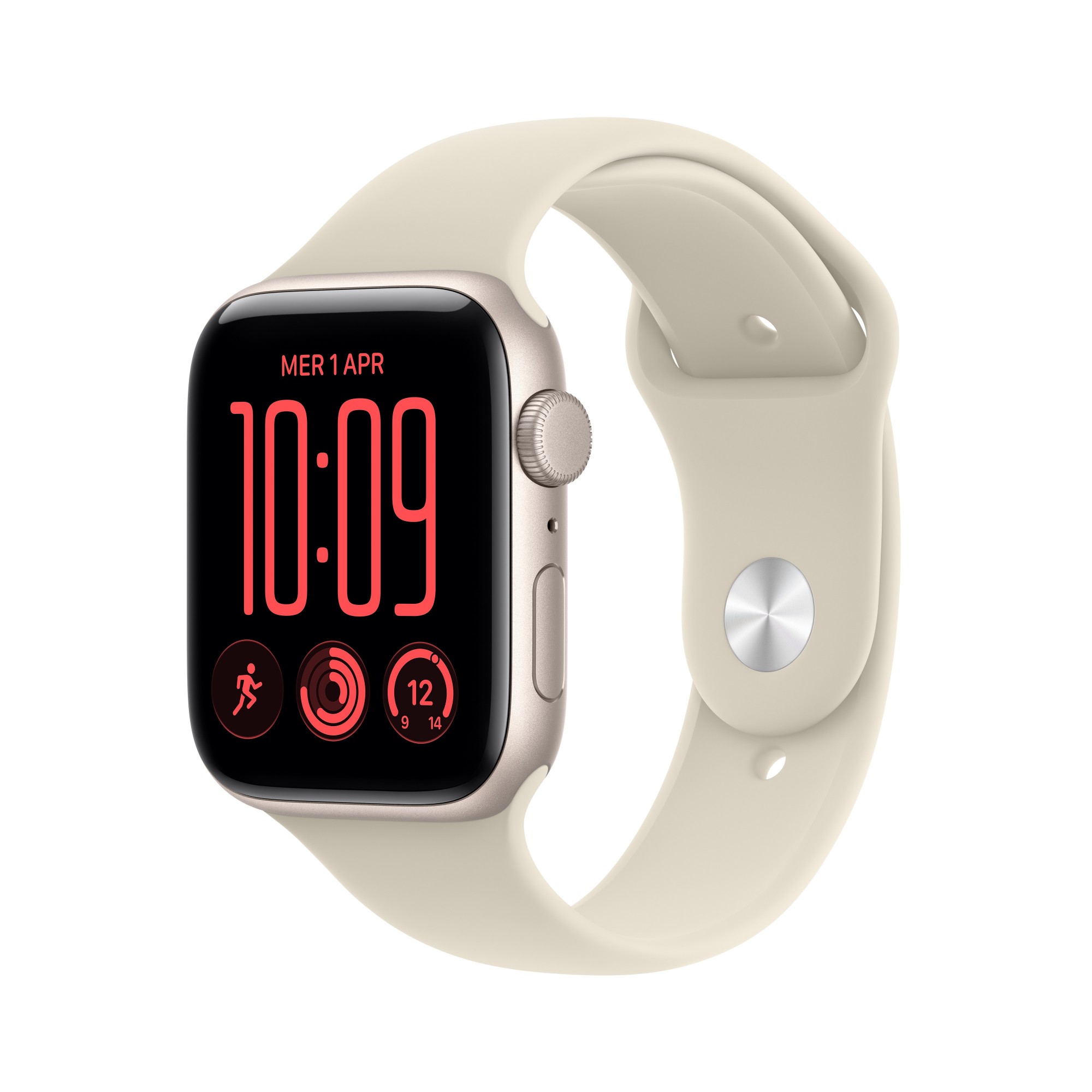 Apple Watch SE (3nd generation) SE 3 GPS 44mm Starlight Aluminium Case