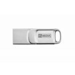 MyMedia MyDual USB 2.0 USB flash drive 64 GB USB Type-A / USB Type-C Silver