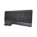 Trust Trezo keyboard Mouse included Universal RF Wireless QWERTY UK English Black