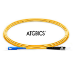 ATGBICS SC-ST OS2, Fibre Optic Cable, Singlemode, Simplex, Yellow, 5m