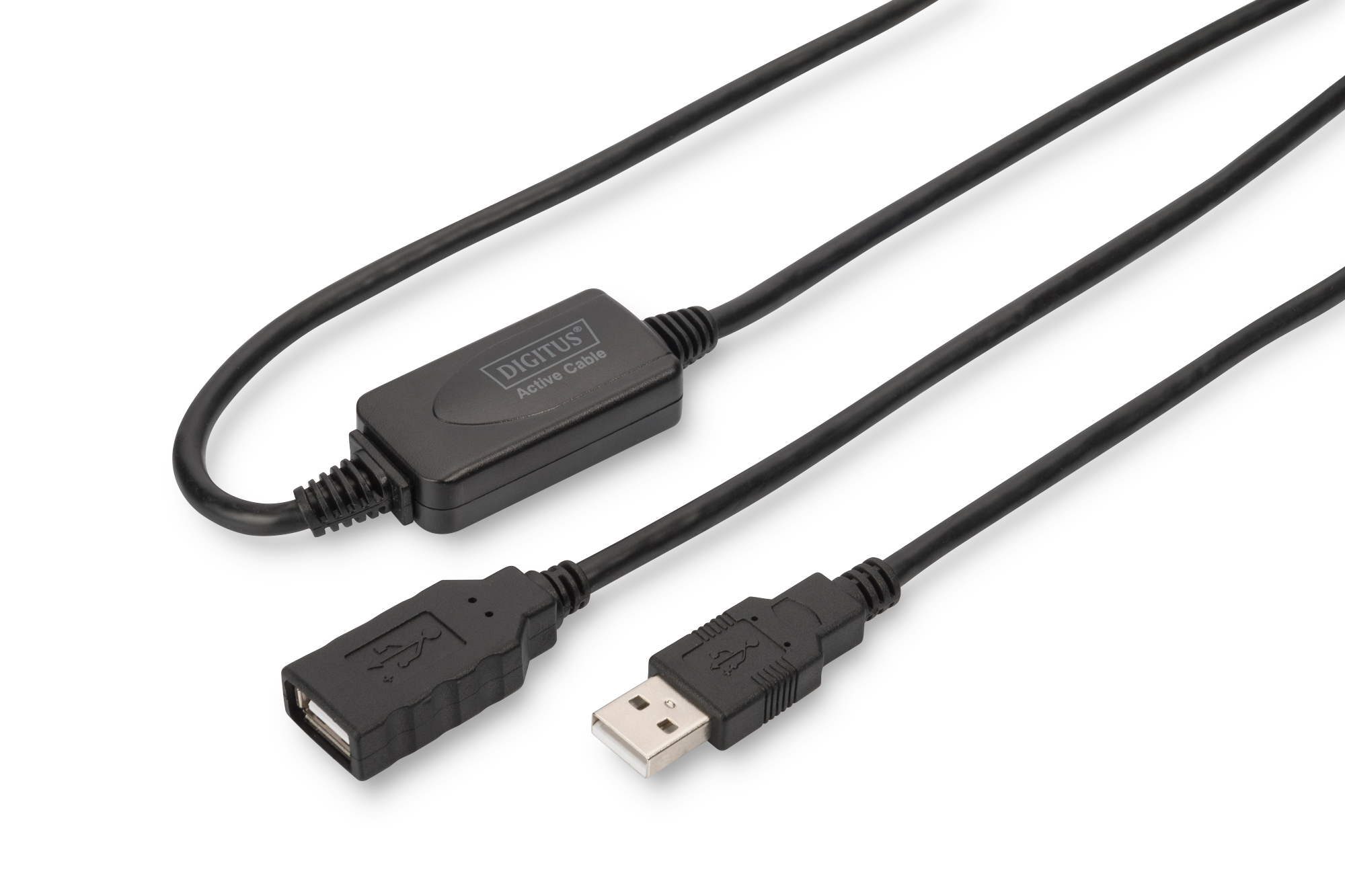Image of Digitus USB 2.0 Repeater Cable, 15 m