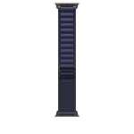 Apple 49mm Navy Alpine Loop - Medium - Black Titanium Finish