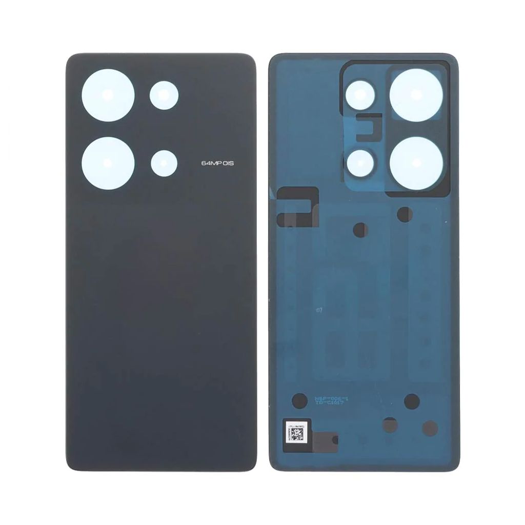 EU Product - POCO M6 Pro Back Cover - Black thumbnail