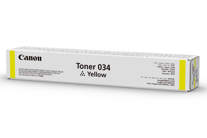 Image of Canon 9451B001/034 Toner yellow, 7.3K pages ISO/IEC 19798 for...