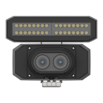 Hanwha TNS-9040IBC barcode reader Fixed bar code reader 1D/2D CMOS Black