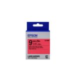 Epson C53S653001/LK-3RBP DirectLabel-etikettes black on red 9mm x 9m for Epson LabelWorks 4-18mm/36mm/6-12mm/6-18mm/6-24mm