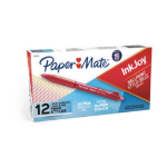 Papermate 1951258 ballpoint pen Red Clip-on retractable ballpoint pen Medium 12 pc(s)