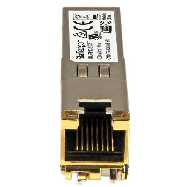 StarTech.com Cisco Meraki MA-SFP-1GB-TX Compatible SFP Transceiver Module - 10/100/1000BASE-TX