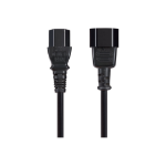 Maplin PL002 power cable Black 4 m IEC C14 IEC C13