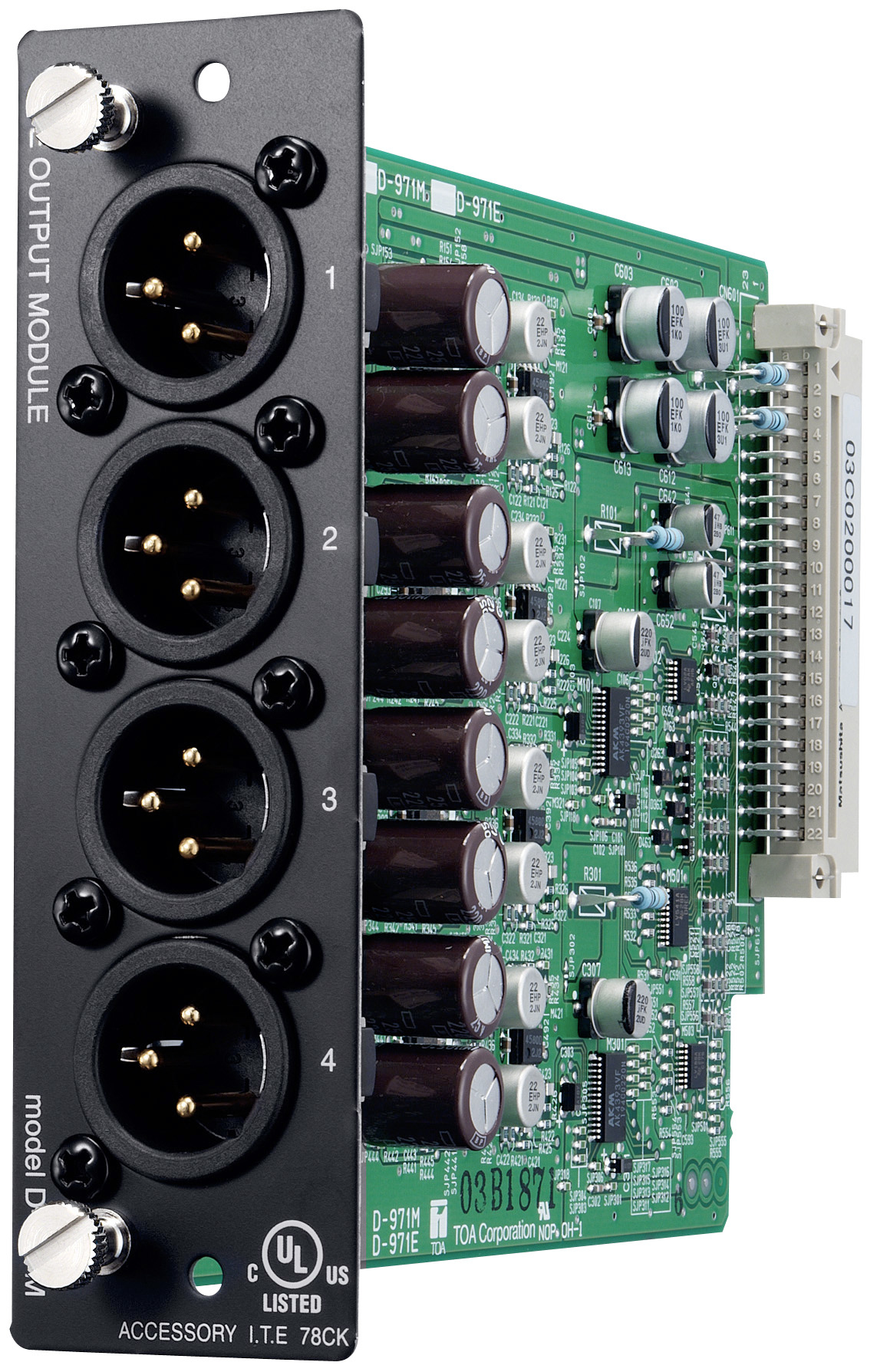 TOA D-971M audio module