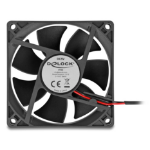 DeLOCK 67290 koelsysteem voor computers Computer behuizing Ventilator 8 cm Zwart 1 stuk(s)