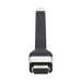 Tripp Lite U444-F5N-VGA Cable Adaptador Plano USB C a VGA (M/H) - 1920 x 1200 60 Hz, Compatible con Thunderbolt 3, Negro, 127 mm [5 Pulgadas]