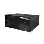 LogiLink W04C55B rack cabinet 4U Wall mounted rack Black
