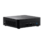 ASUS NUC 13 Pro Slim Kit RNUC13L5KV700000I - Barebone - mini PC 1 x Core i7 1370PE / up to 4.8 GHz - RAM 0 GB - Intel Iris Xe Graphics - IEEE 802.11ax (Wi-Fi 6E), Gigabit Ethernet, 2.5 Gigabit Ethernet, Bluetooth 5.3 - black