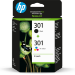 HP N9J72AE/301 Printhead cartridge multi pack black + color 170pg + 150pg Pack=2 for HP DeskJet 1000/1010/Envy 5530/OfficeJet 4630