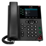 Poly VVX 350 6-Line IP Phone and PoE-enabled