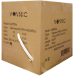 Vonnic CB500SW coaxial cable 1196.9" (30.4 m) RG59 + 18/2 White
