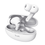 Trust Yavi Headset True Wireless Stereo (TWS) In-ear Oproepen/muziek USB Type-C Bluetooth Wit