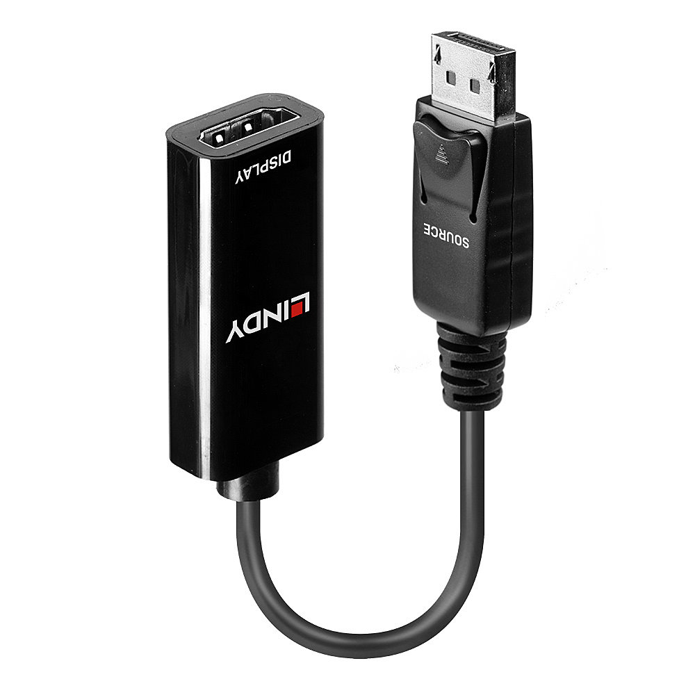 Image of Lindy DisplayPort to HDMI 4K Adapter (passive)