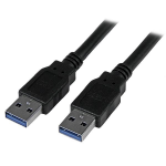 StarTech.com USB3SAA6BK USB cable USB 3.2 Gen 1 (3.1 Gen 1) 70.9" (1.8 m) USB A 5 Gbit/s Black